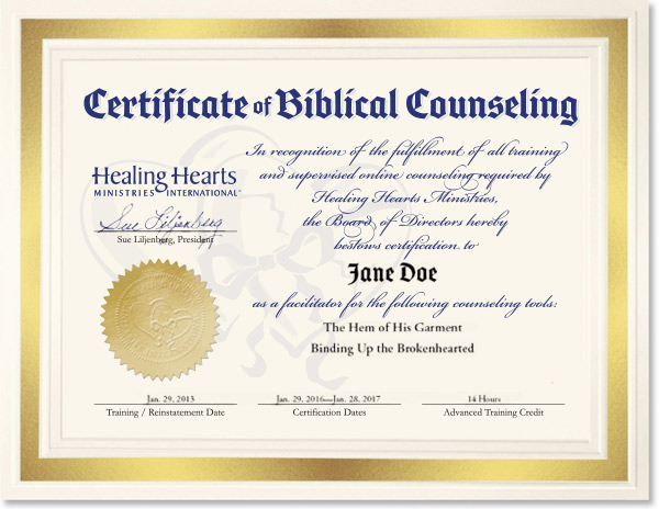 Annual Certification Renewal