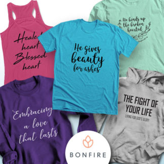 "Bonfire" Apparel & Mugs