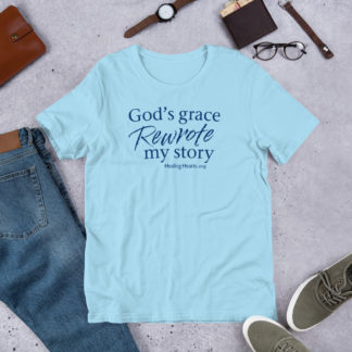 "Grace Rewrote" (Lights) - Unisex t-shirt