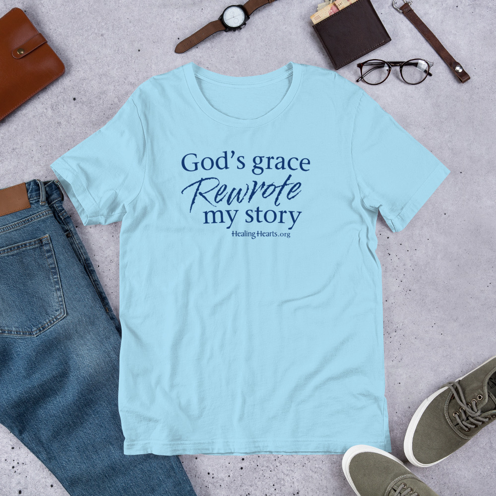 "Grace Rewrote" (Lights) - Unisex t-shirt