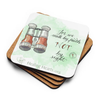 "By Faith" coaster