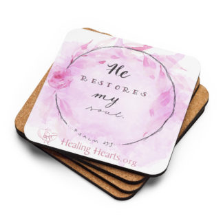 "He Restores" coaster